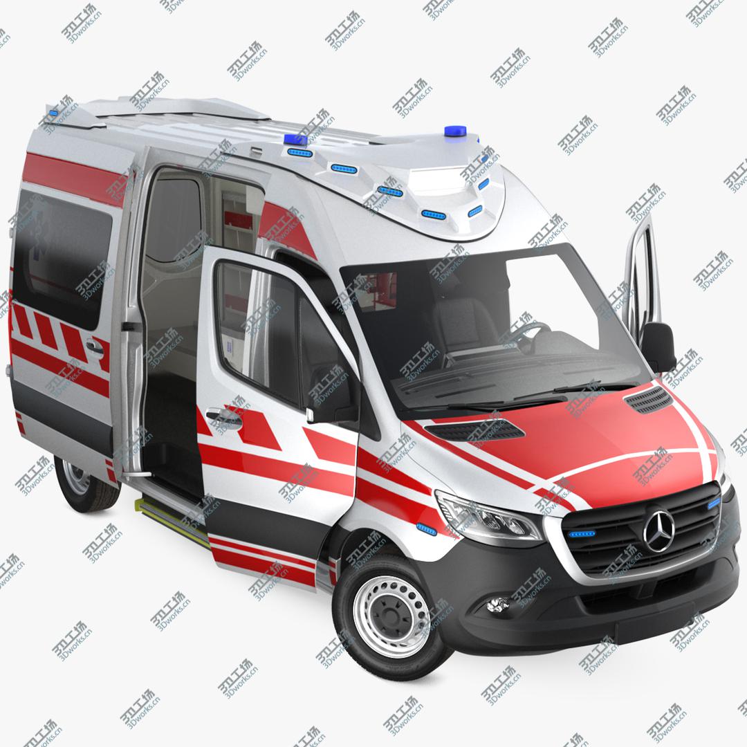 images/goods_img/20210313/Mercedes Benz Sprinter Paramedic Ambulance Rigged model/1.jpg